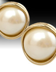 Classic Pearl Stud Earrings