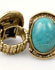 Antique Fashion Ring (Various Colors)