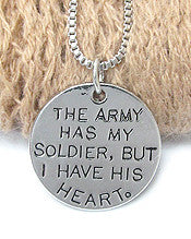A Soldier's Heart Necklace
