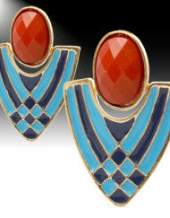 Arrowhead Stud Earrings (Various Colors)
