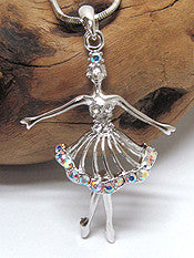 Ballet Pendant Necklace