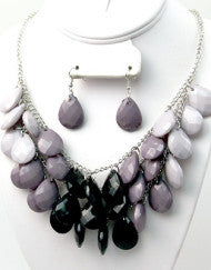 Bib Necklace (Various Colors)