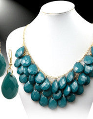 Bib Necklace (Various Colors)