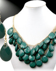 Bib Necklace (Various Colors)