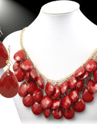Bib Necklace (Various Colors)