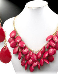 Bib Necklace (Various Colors)