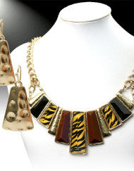 Call of the Wild Necklace Set-Tiger Stripe