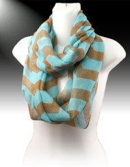 Chevron Infinity Scarf (Various Colors)