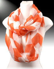 Chevron Infinity Scarf (Various Colors)