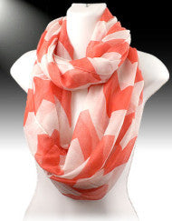 Chevron Infinity Scarf (Various Colors)
