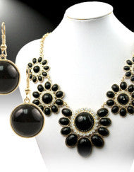 Classy Ladies Necklace Set (Various Colors)