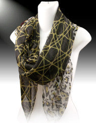 Eye Catching Fashion Scarf-Black