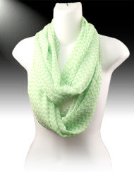Just in Time Chevron Infinity Scarf (Various Colors)