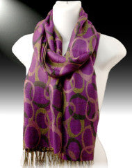 High Class Pashmina Scarf-Purple