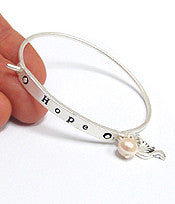 Religious Inspiration Bangle - Hope