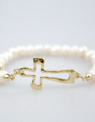 Jewelry with a Purpose-Cross Bracelet (Various Colors)
