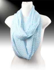 Just in Time Chevron Infinity Scarf (Various Colors)