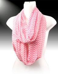 Just in Time Chevron Infinity Scarf (Various Colors)