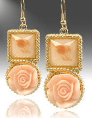 Kiss From A Rose Earrings (Various Colors)