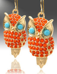 Look Who I See Owl Earrings