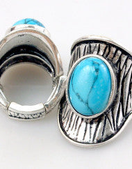 Precious Turquoise Fashion Ring