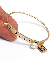 Religious Inspiration Bracelet - Pray
