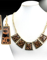 Safari Adventures Cheetah Print Necklace Set