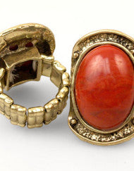 Antique Fashion Ring (Various Colors)