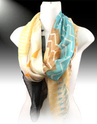 Switching Lanes Fashion Scarf (Various Colors)