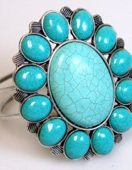 Tranquil Turquoise Fashion Bangle