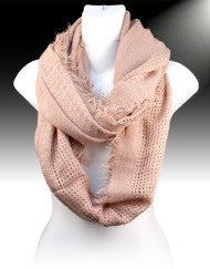 Warm Khaki Infinity Scarf