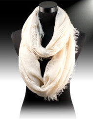 Warm Khaki Infinity Scarf