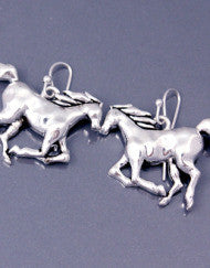 Mighty Mustang Horse Earrings