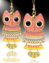 Who’s Looking Owl Earrings
