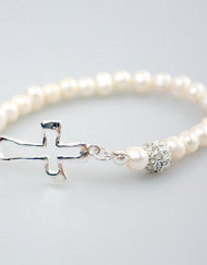 Jewelry with a Purpose-Cross Bracelet (Various Colors)
